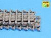 Aber 16068B Panzer IV track link pins x 200 pcs. (1:16)
